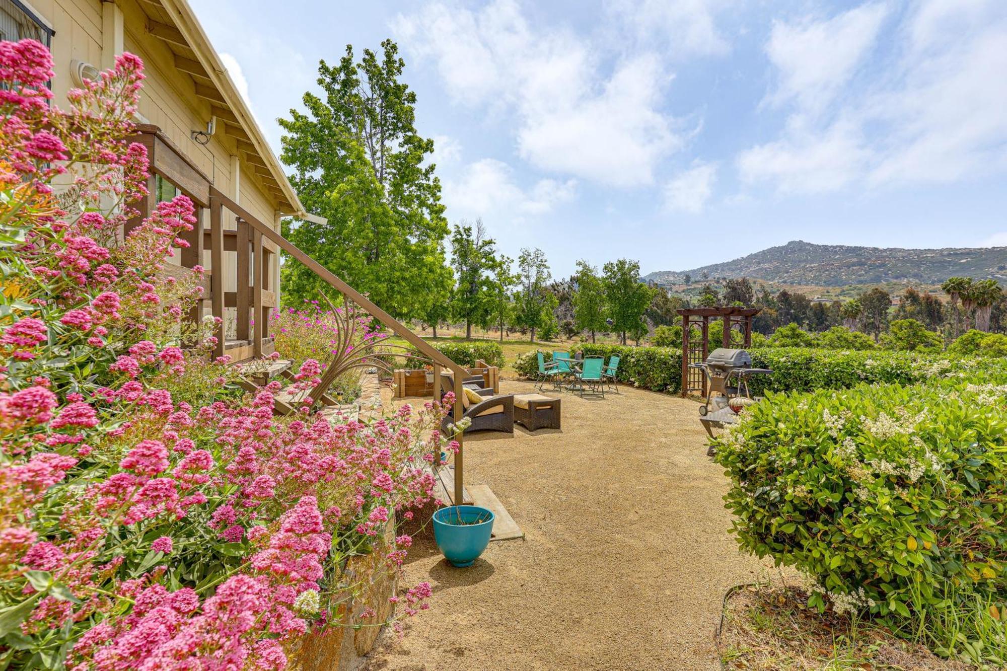 Escondido Vineyard Estate Walk To Wineries! Villa Bagian luar foto